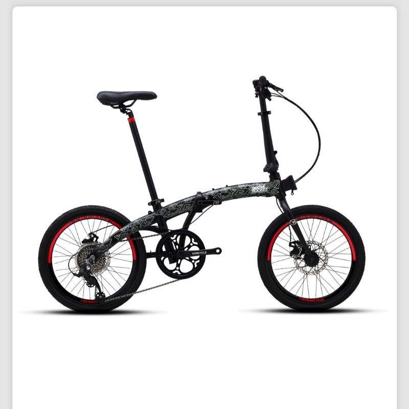 Sepeda Lipat 20" Wim Cycle Pocket Rocket 2