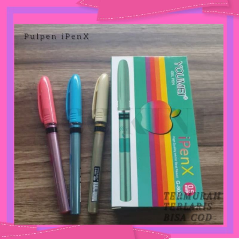 

AccKini - iPenX/Pulpen iPenX/IPENX YOUMEI/iPenX Youmei G-8005/iPenX YOUMEI GEL PEN / iPenX TERMURAH