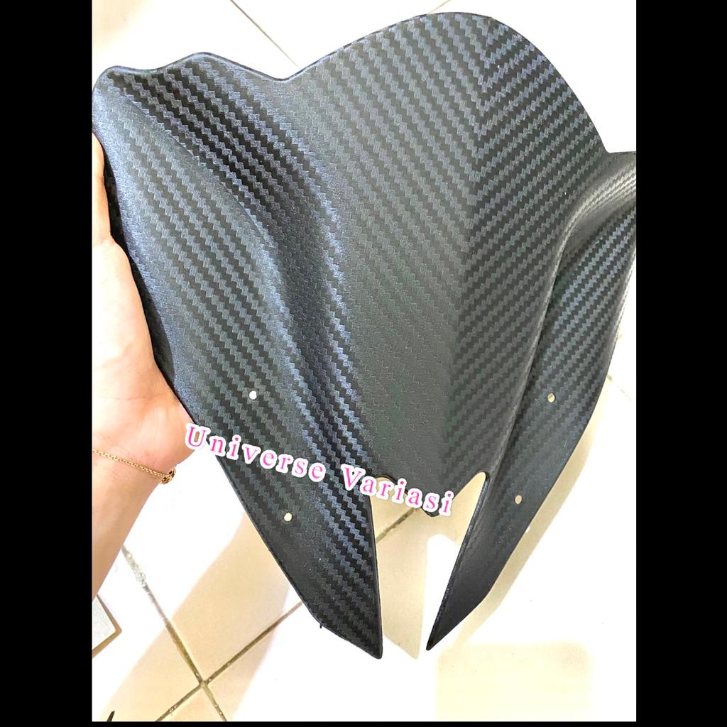 VISOR AEROX 155 WINSHIELD AEROX NEW OLD MODEL BATMAN FULL CARBON PELINDUNG BATOK MOTOR DEPAN YAMAHA AEROX 155 BARU LAMA COVER BATOK DEPAN WINSIL AEROX 155 WINDSHIL YAMAHA AEROX