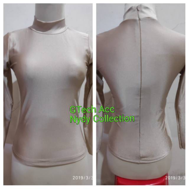 Manset Lycra Pengantin Glitter Premium Wanita