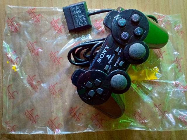 Stick stik ps2 OP  kabel serat hitam