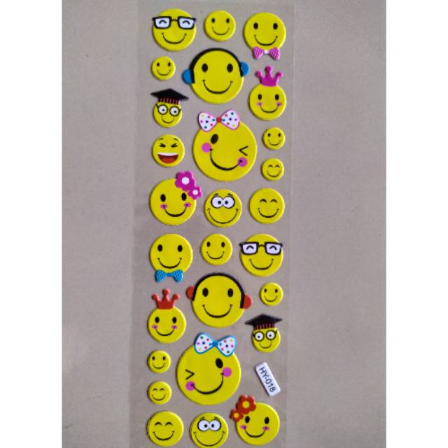 

Stiker anak timbul SMILE 8x24.5cm