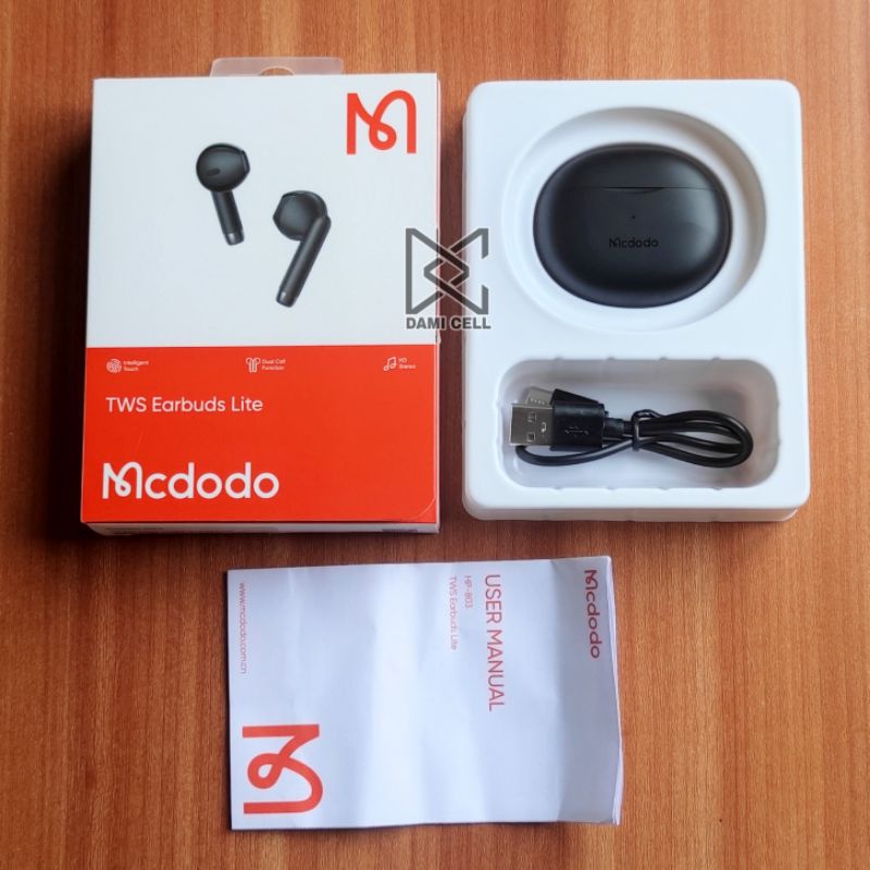 MCDODO HP-788 Lite Indo Earphone TWS Hifi Sound Touch Control Wireless bluetooth V5.0