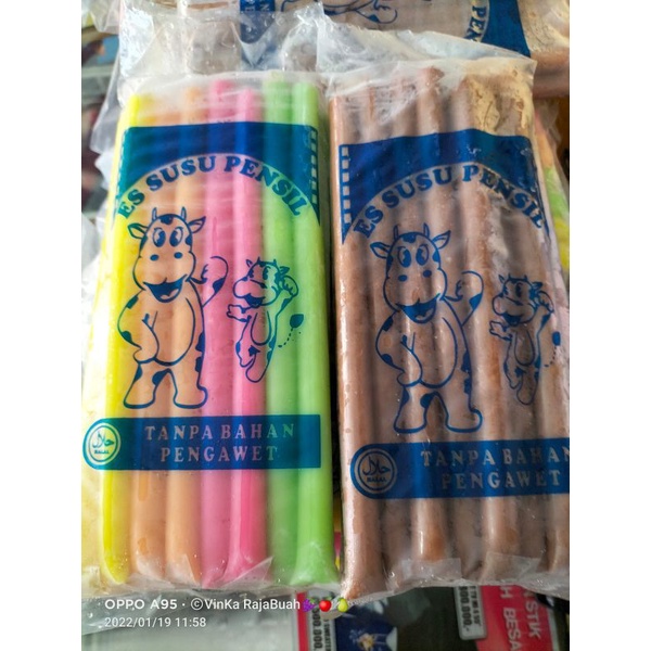 

es susu pensil aneka rasa