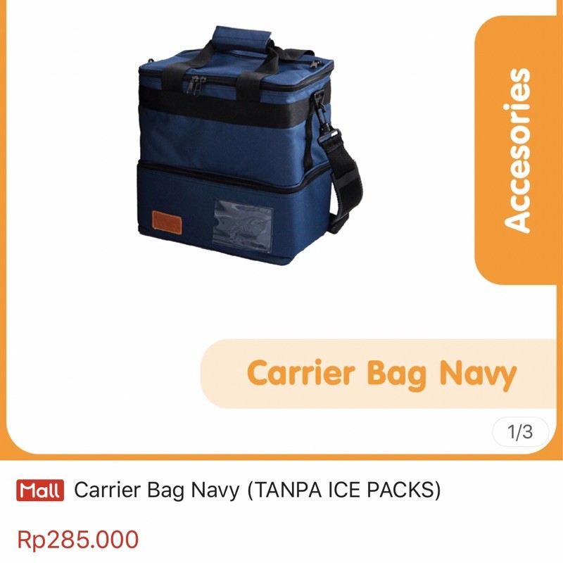 [PRELOVED] Original Spectra Cooler Bag Tas Like New Preloved S1+ S2+ Dual S 9 Compact Plus ex kado