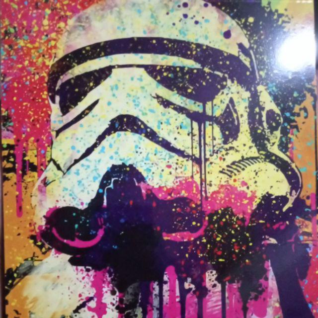 Pajangan Dinding Kayu Hiasan Dinding Rumah Poster Kayu Printing Pop Art