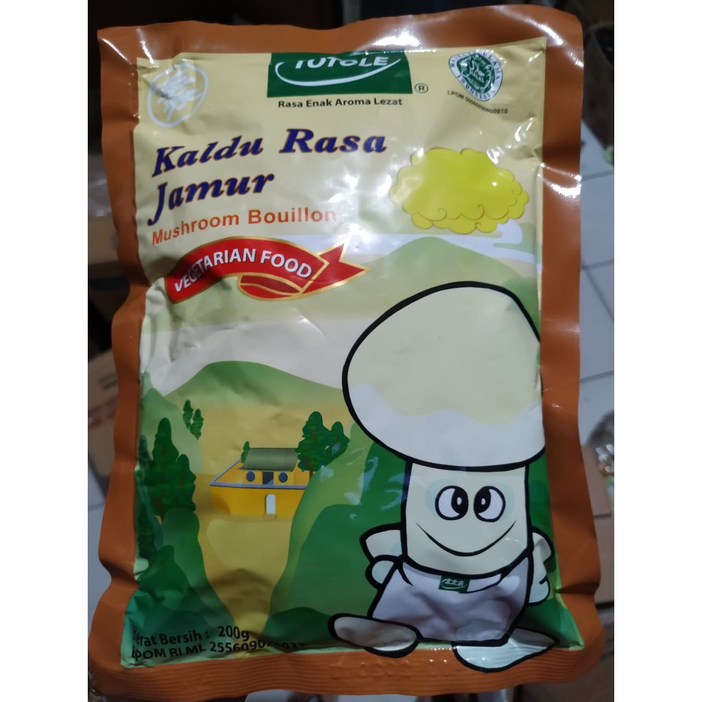 

TOTOLE KALDU JAMUR 200 GRAM HALAL MUI