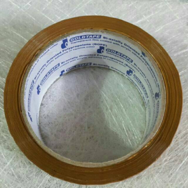 

Lakban coklat 2" Goldtape