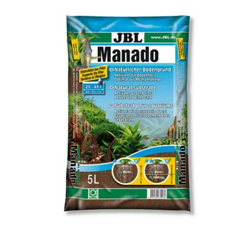 jbl manado 5L hiasan aksesoris dekorasi akuarium aquascape air tawar perawatan tanaman