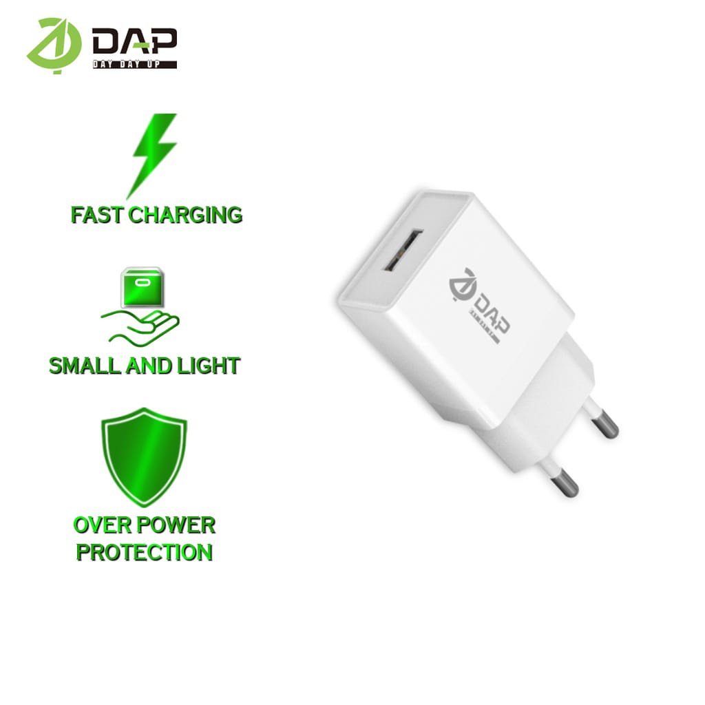 DAP Adapter Casan Fast Charging D-AT6N 1 PCS Garansi Resmi Batok Casan DAP D-AT6(N)