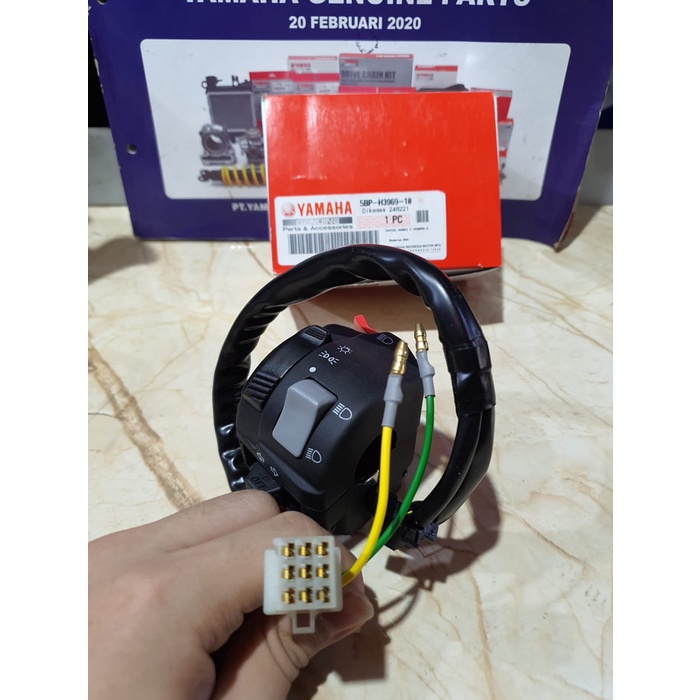 SAKLAR KIRI SCORPIO ASLI ORI YAMAHA 5BP-H3969-10