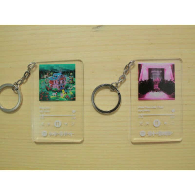 Keychain KPop Song playlist / Gantungan kunci Spotify Kpop
