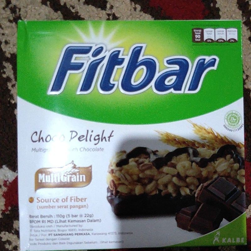 

SALEE....Fitbar Coklat 5x22gr