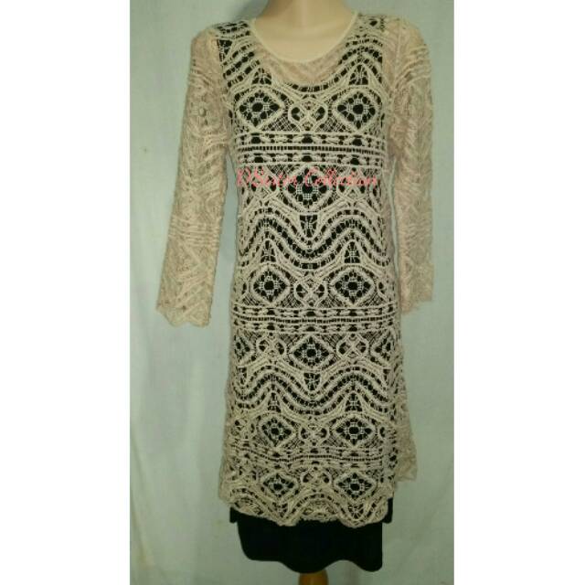 Preloved Dress Brokat