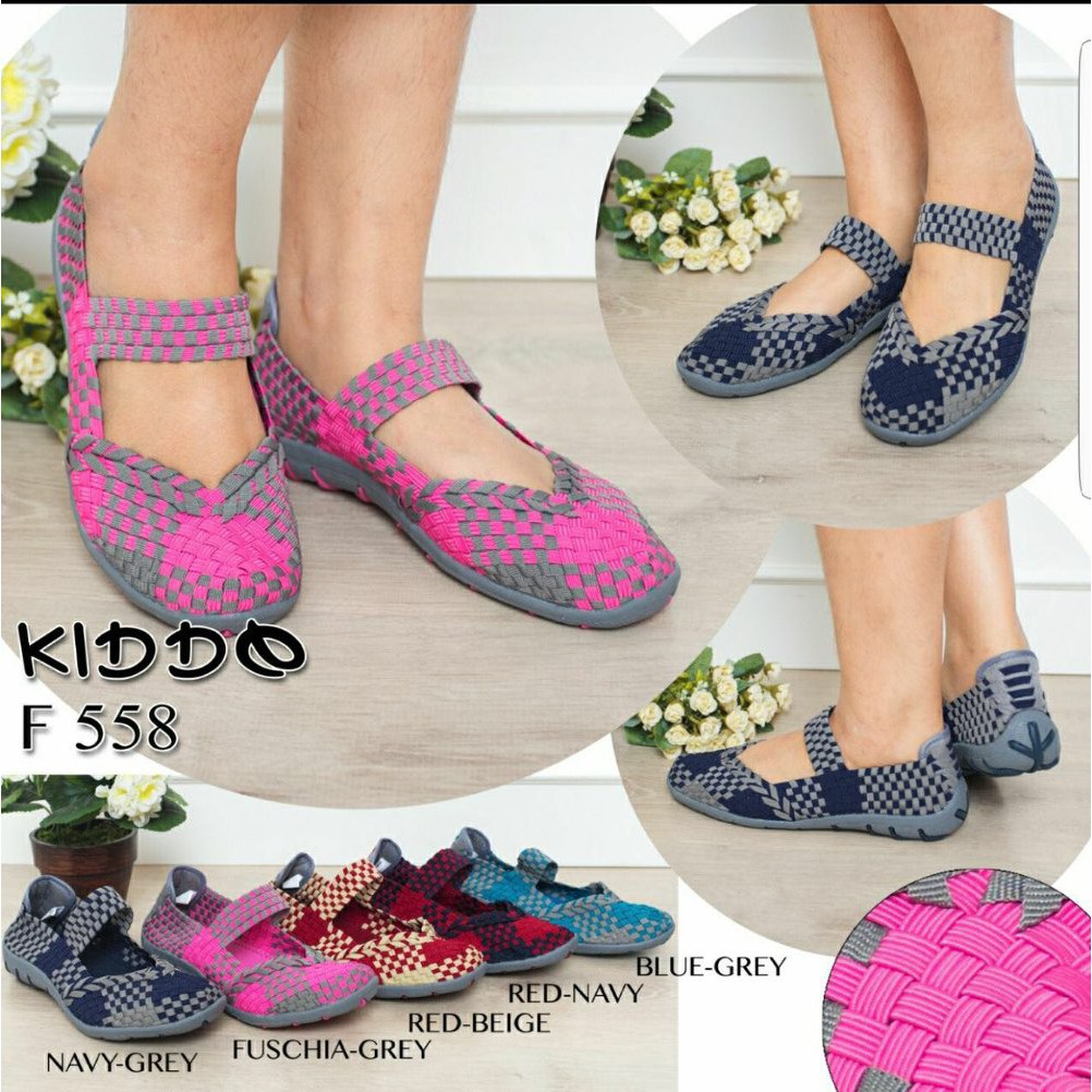 Jual sepatu wanita moven kiddo Diskon
