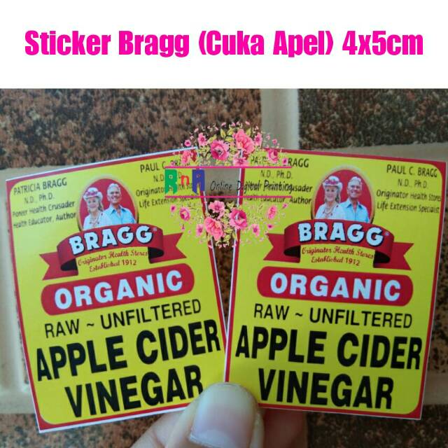 

STICKER Bragg (Cuka Apel) 4x5cm