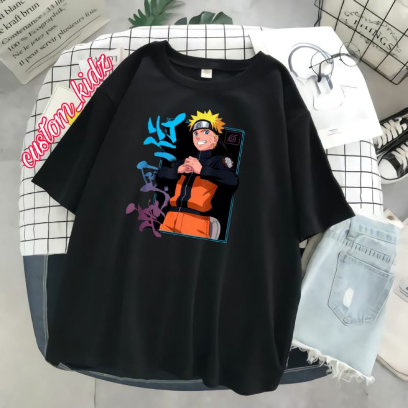 NARUTO TERBARU KAOS ANAK COWOK BAHAN PREMIUM