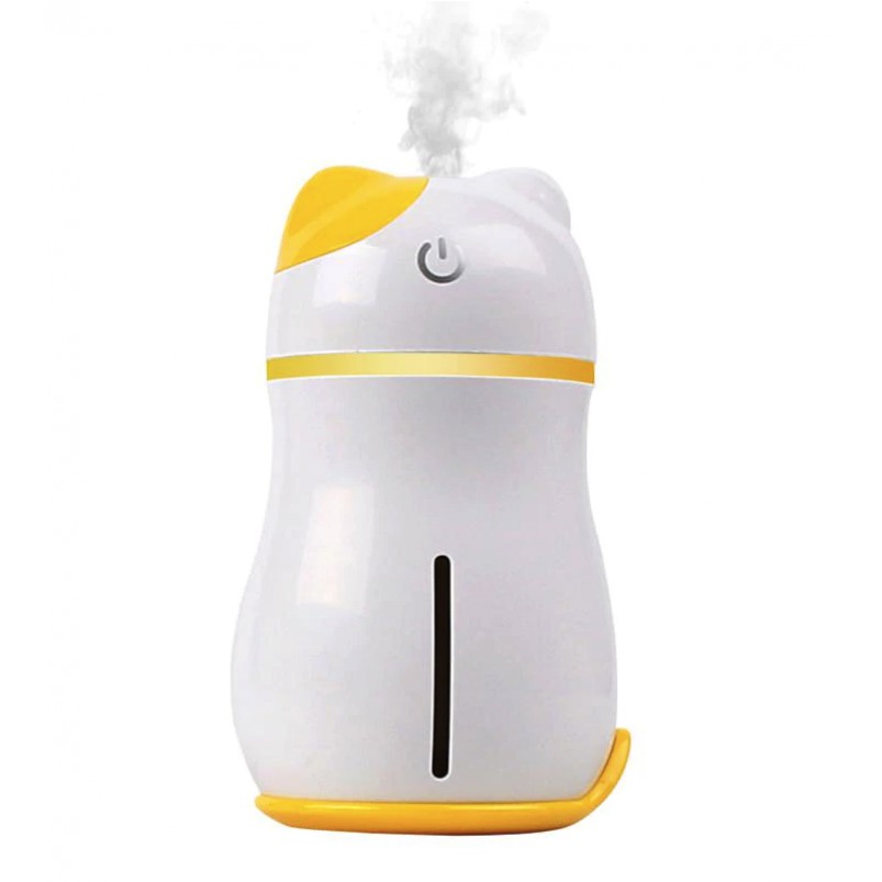 Adorable Lucky Cat 3 in 1 Mini Humidifier with LED Light Mini Fan 200ML