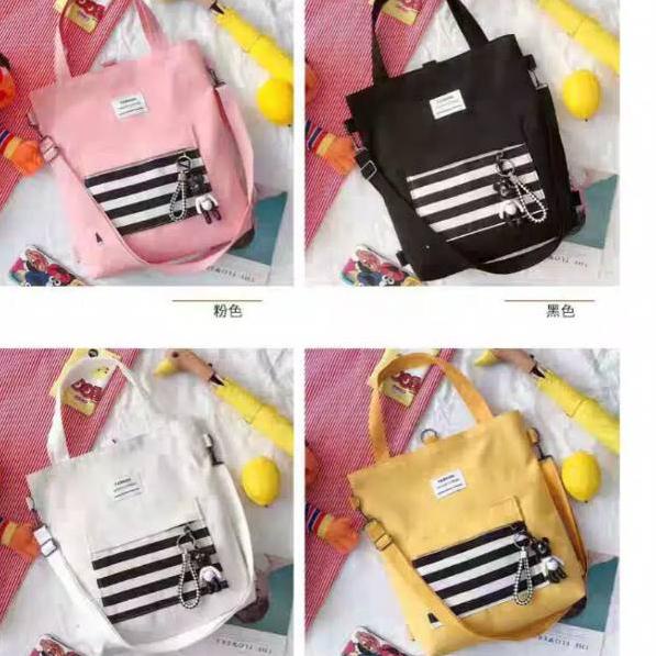Tas Tote Wanita 2 in 1 (Bisa Ransel / Selempang) {PBD.02Jl22ν}