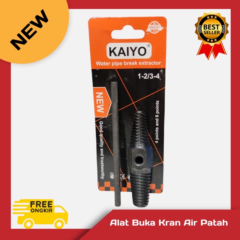 Alat Buka Kran Air Patah 1/2 Tap Balik Pembuka Baut Patah 3/4