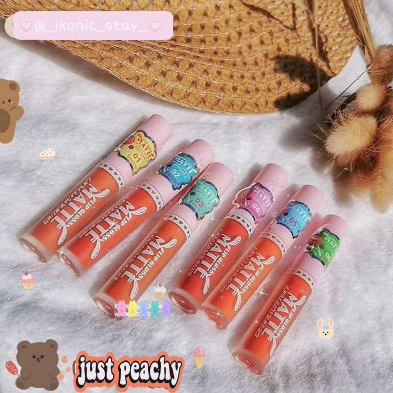 PROMO 6PC!! LIP GLOSS MATTE SASIMI (PICT 1) NO.S863