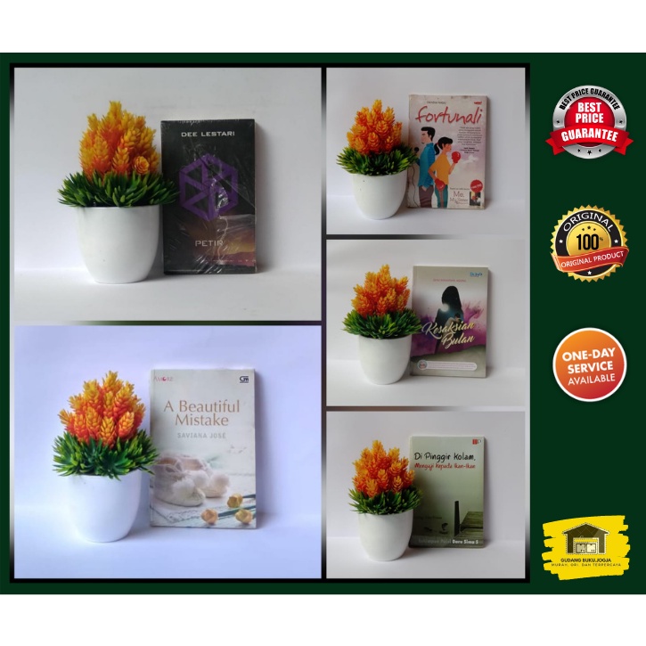 PAKET 5 BUKU Novel Petir - Dee Lestari (5)