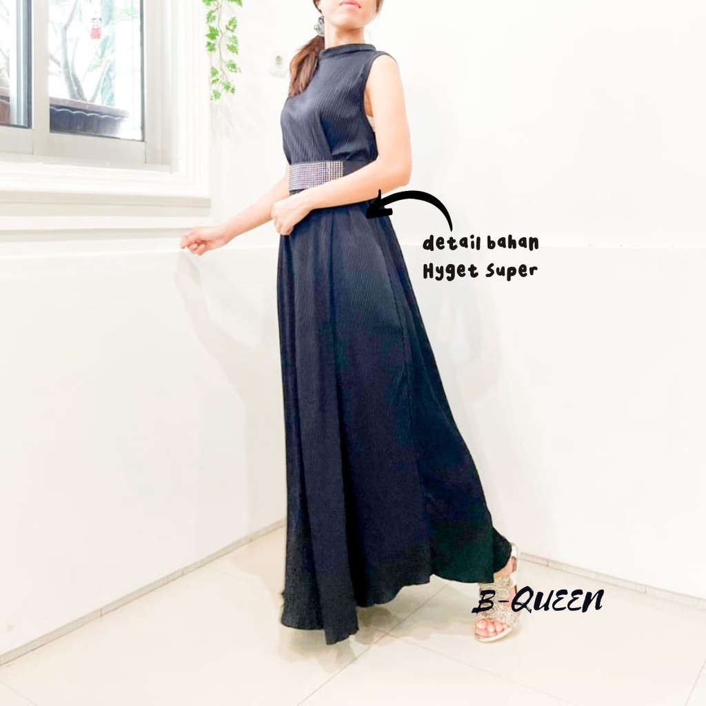 INNER DRESS PLISKET PREMIUM /SLEEVELESS LONG DRESS/INNER PLISKET/ INNER LONG DRESS PLISKET