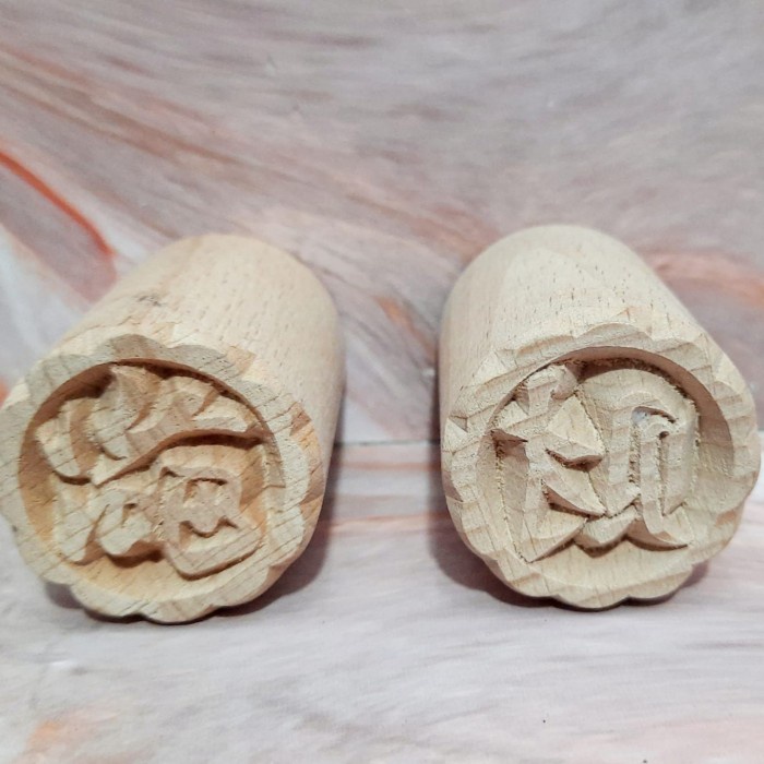 Stamp Bakpao Stempel / Stempel Kue Kayu Pao