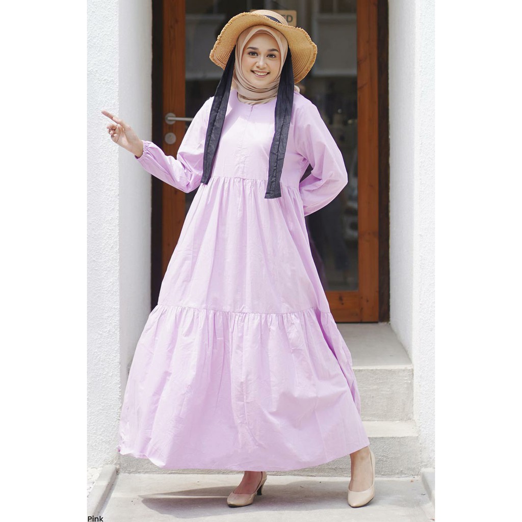 Maxi Dress Wanita Katun Aghnia