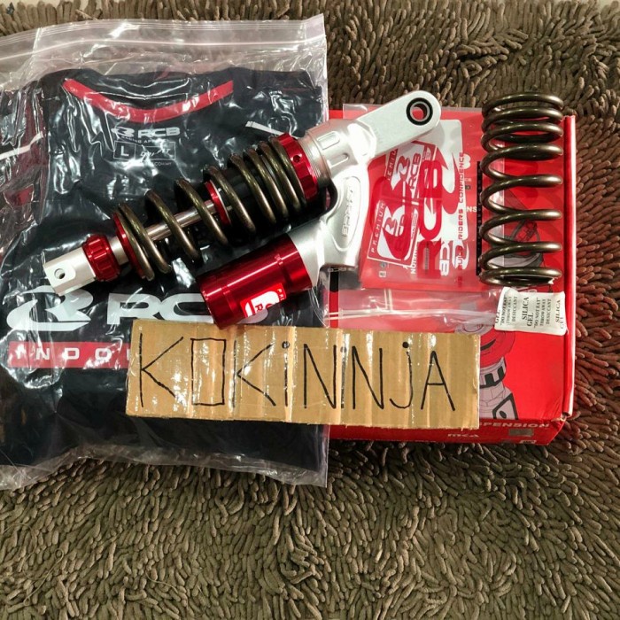 shock rcb vs series matic 305 mm free spring baju racingboy titanium
