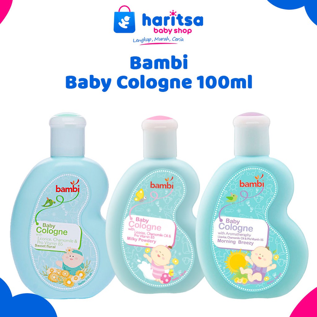 Bambi Cologne / Minyak Wangi Bayi 100 ml