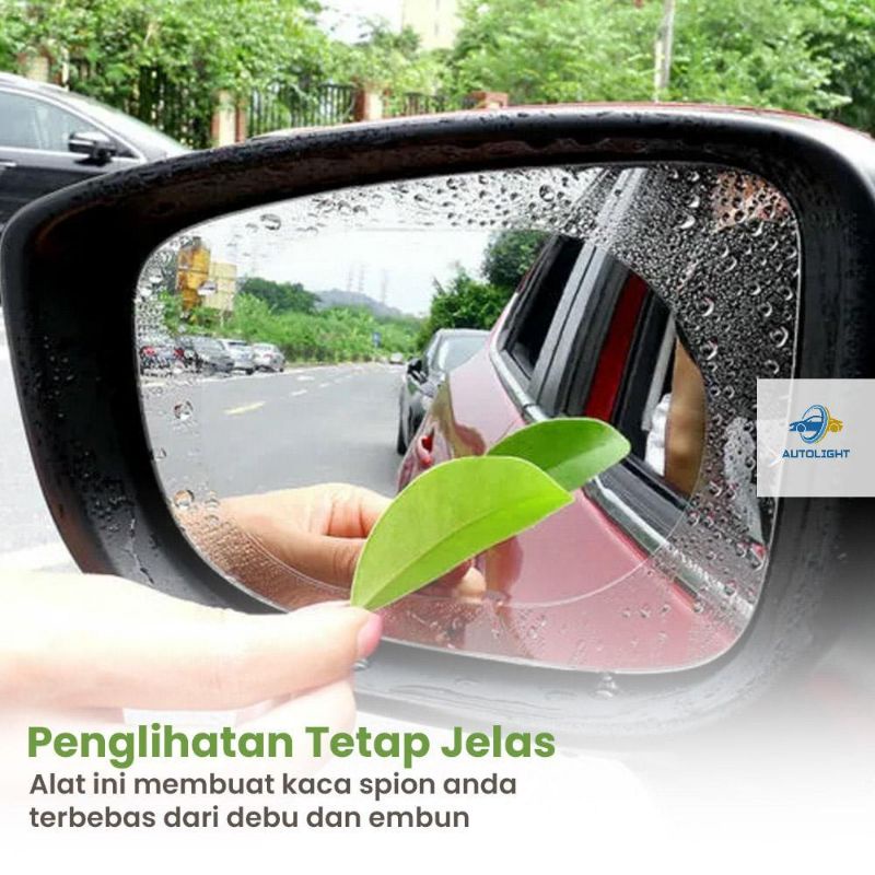 Anti FOG Kaca Spion Mobil 2 PCS Waterproof Car Protect / Anti Gores Anti Embun