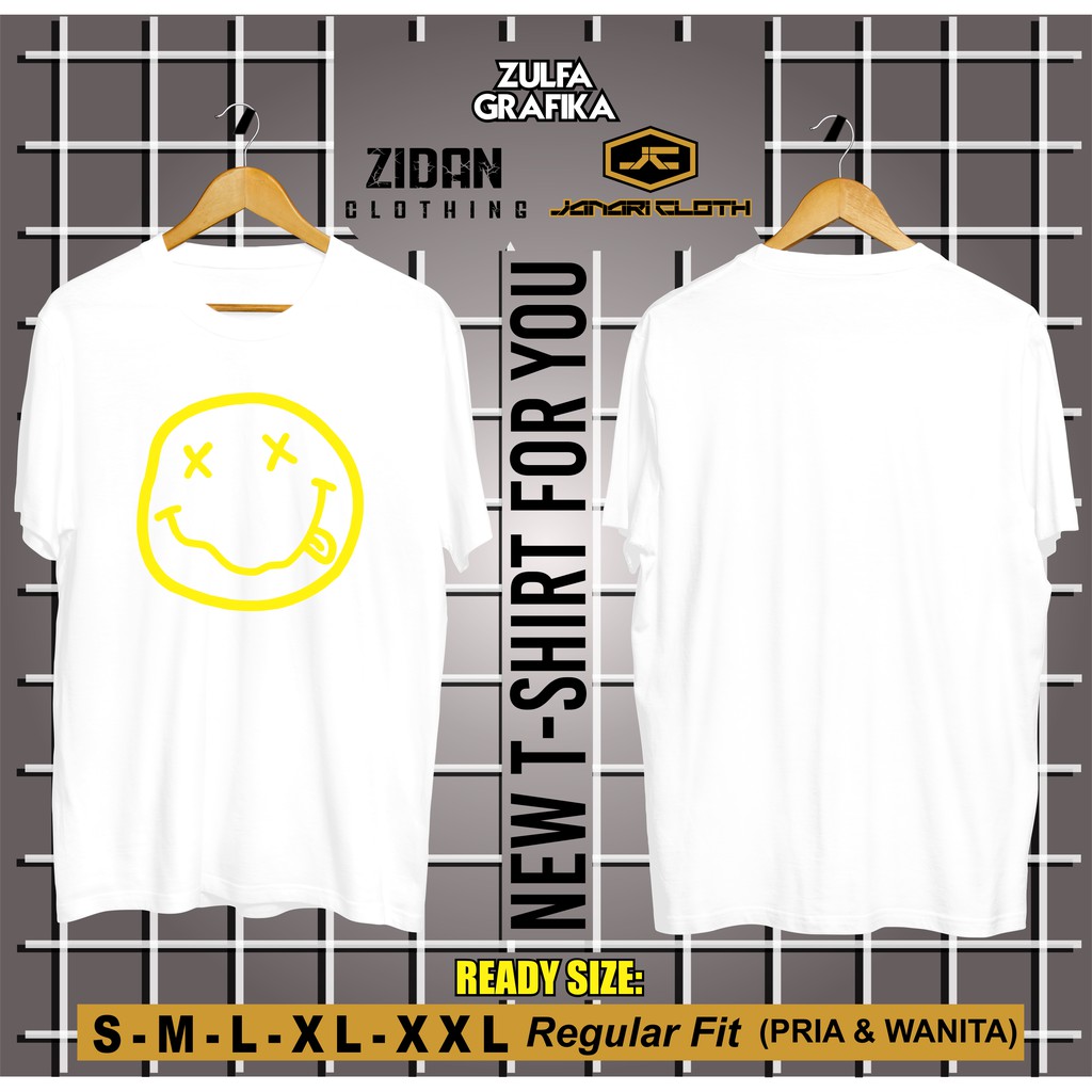 kaos nirvana smile