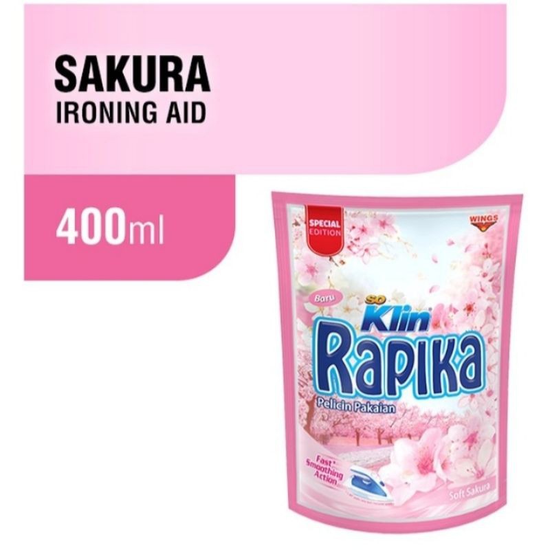 Rapika Pelicin Pakaian Pouch 400ml