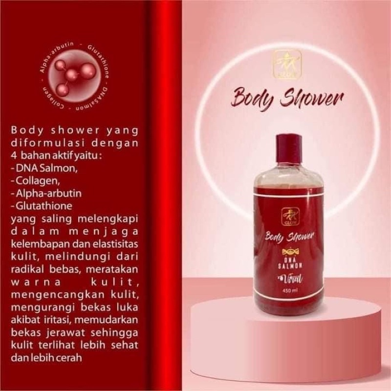 body shower DNA salmon