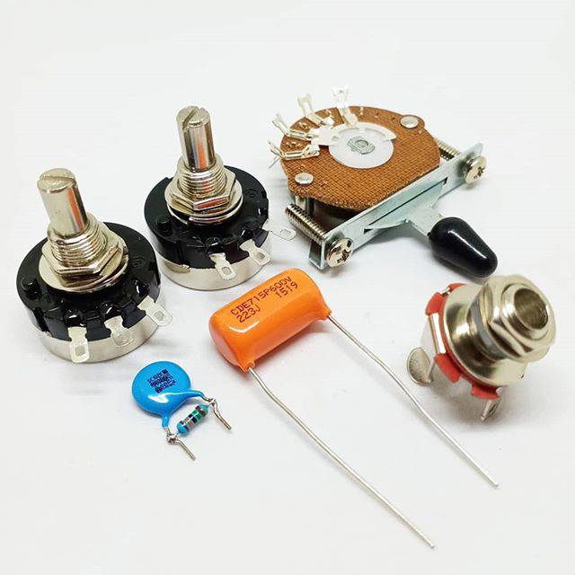 Prewiring Part Gitar Elektrik Pickup HH/HSH/HSS