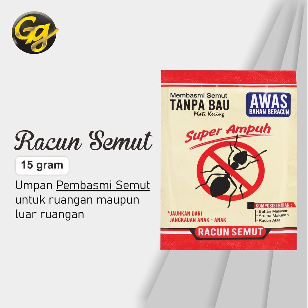 Sachet Racun Semut Bubuk Super Ampuh Pembasmi Semut Obat semut bubuk powder