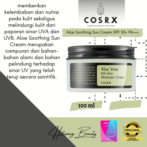 

OSRX Aloe Vera Oil-free Moisture Cream - Hollowing