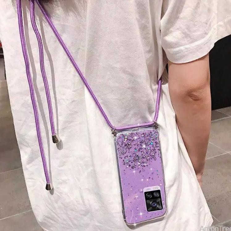 ♥ REDMI NOTE 4/4X/NOTE 5/5 PRO/NOTE 7/NOTE 8/8 PRO CASE LANYARD GALAXY CASE TALI GANTUNGAN NAGITA ➣