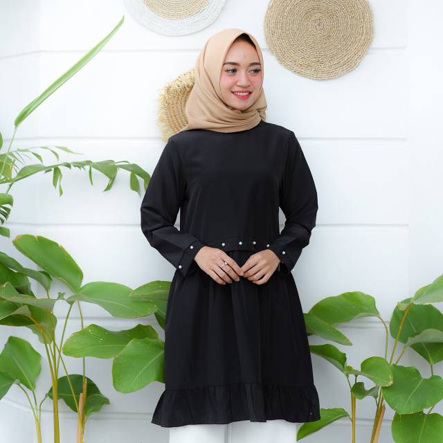 Vlowre Tunic ladyfameshope . baju muslimah wanita