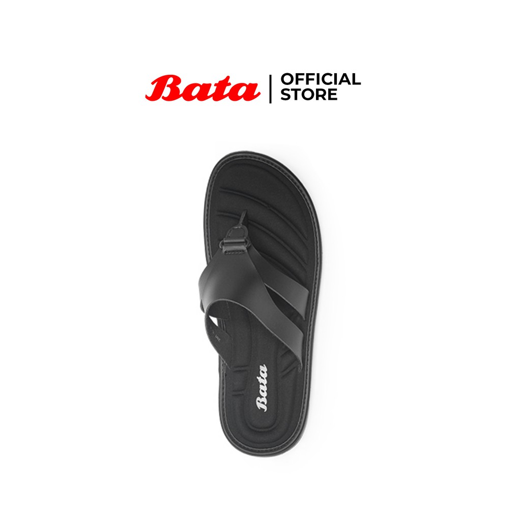 Bata Sandal Pria Sarajevo Black - 8716475