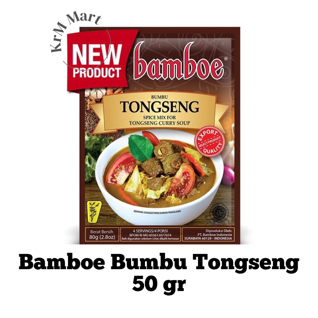 

Bamboe Tongseng bumbu instan masakan dapur varian nusantara tong seng