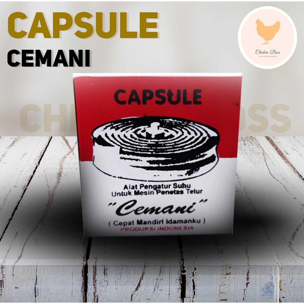 Capsule Thermostat Cemani untuk Mesin Tetas