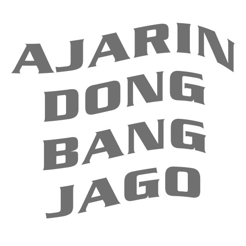 Stiker Ajarin dong bang jago/stiker harta Tahta/custome