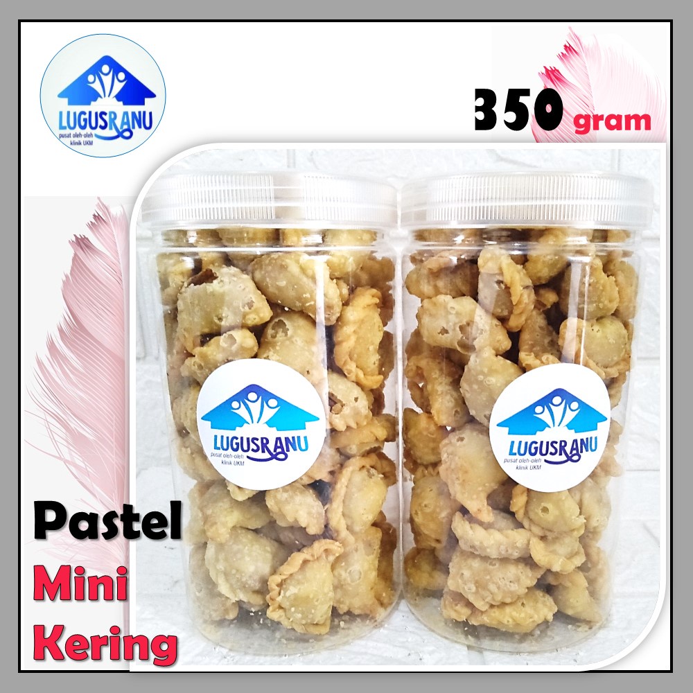 

Kue Pastel Mini Kering Camilan Enak Gurih Dan Sedap Kemasan toples Praktis 350 gram
