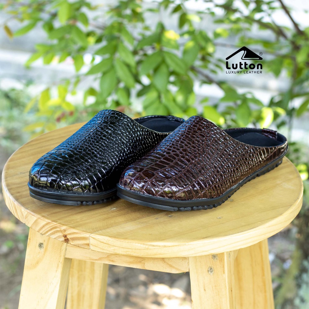 LUTTON - SELOP BAJUL - SEPATU SELOP MOTIF BAJUL - BAJOL