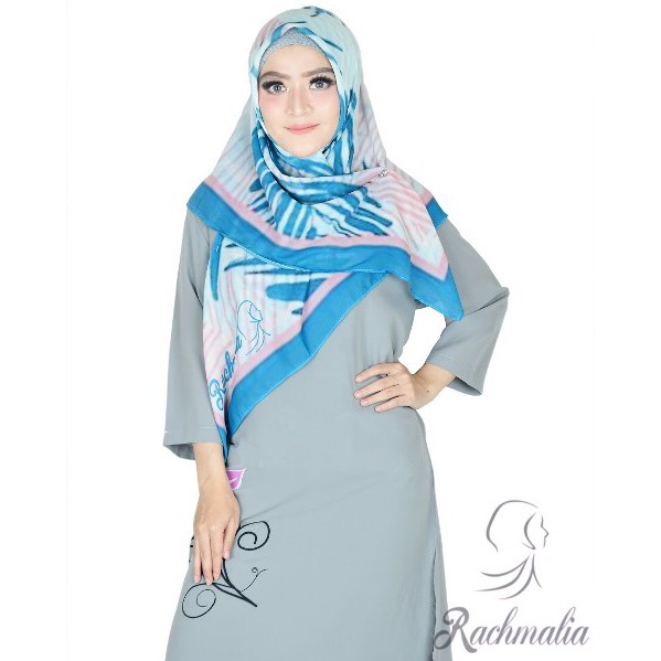 Baju Tunik Atasan wanita simple Printing Bahan Wolfis