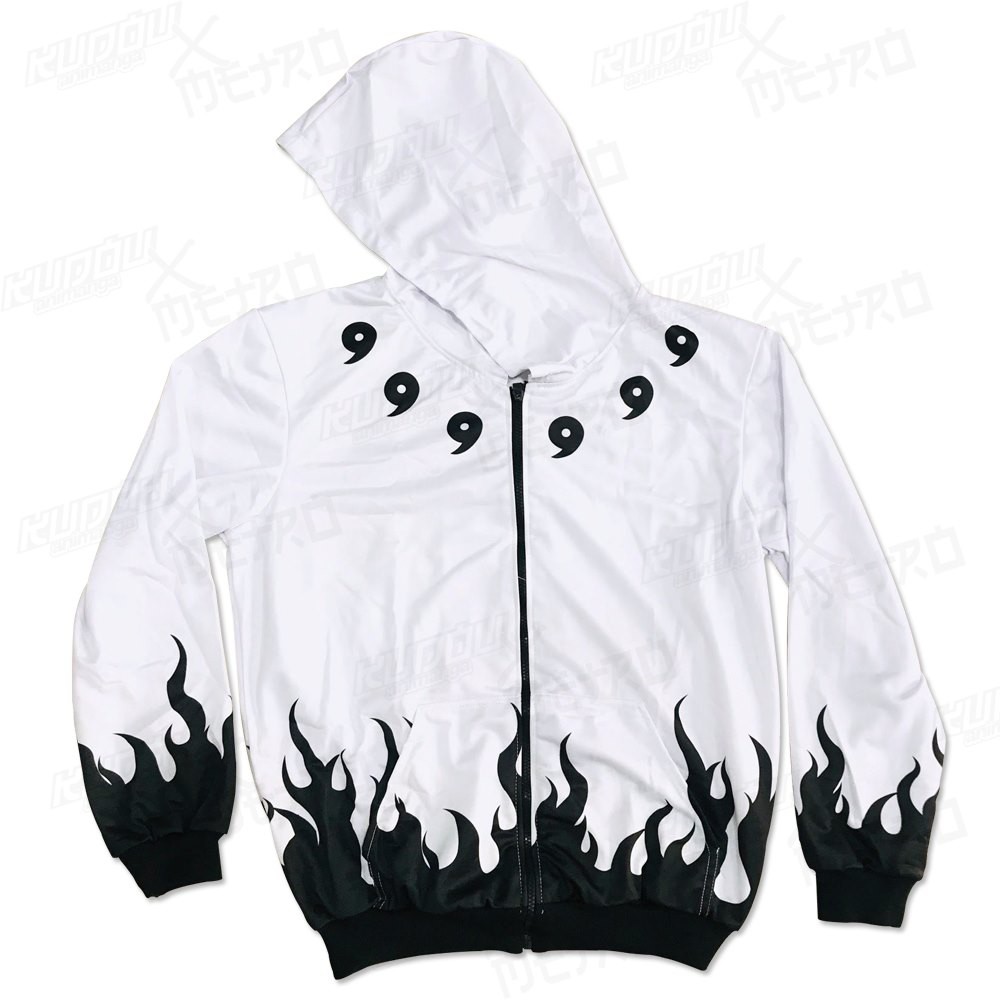 Jaket Rikudo Ultimate White Yondaime Adidas poly