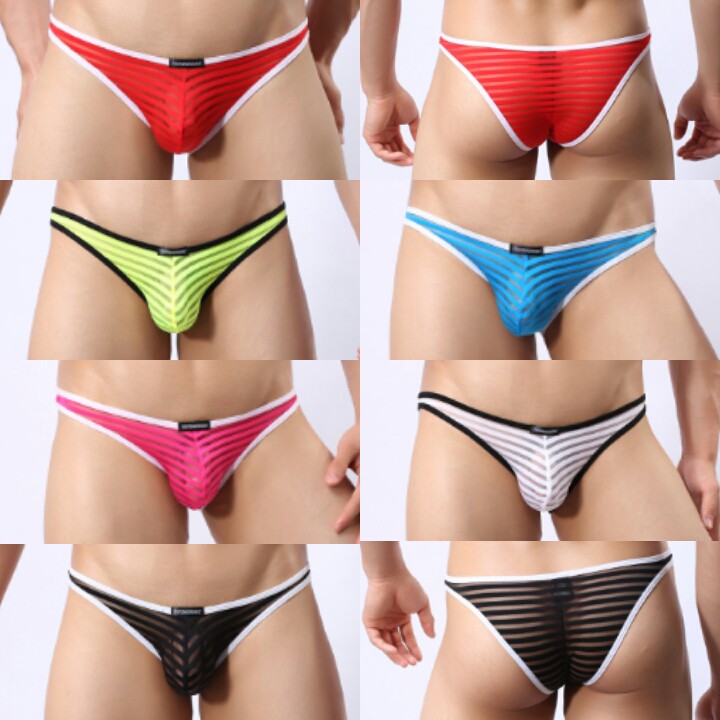 Celana Dalam Pria Brief Transparan WH28