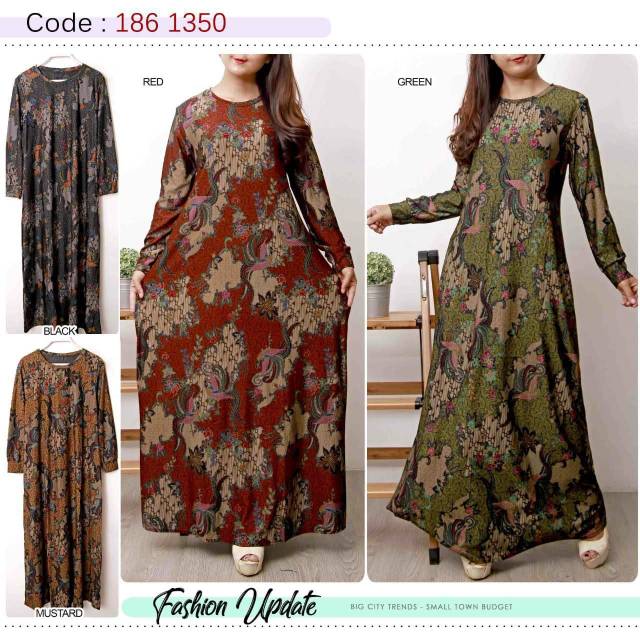 Pakaian Muslim / Gamis Denim Jumbo